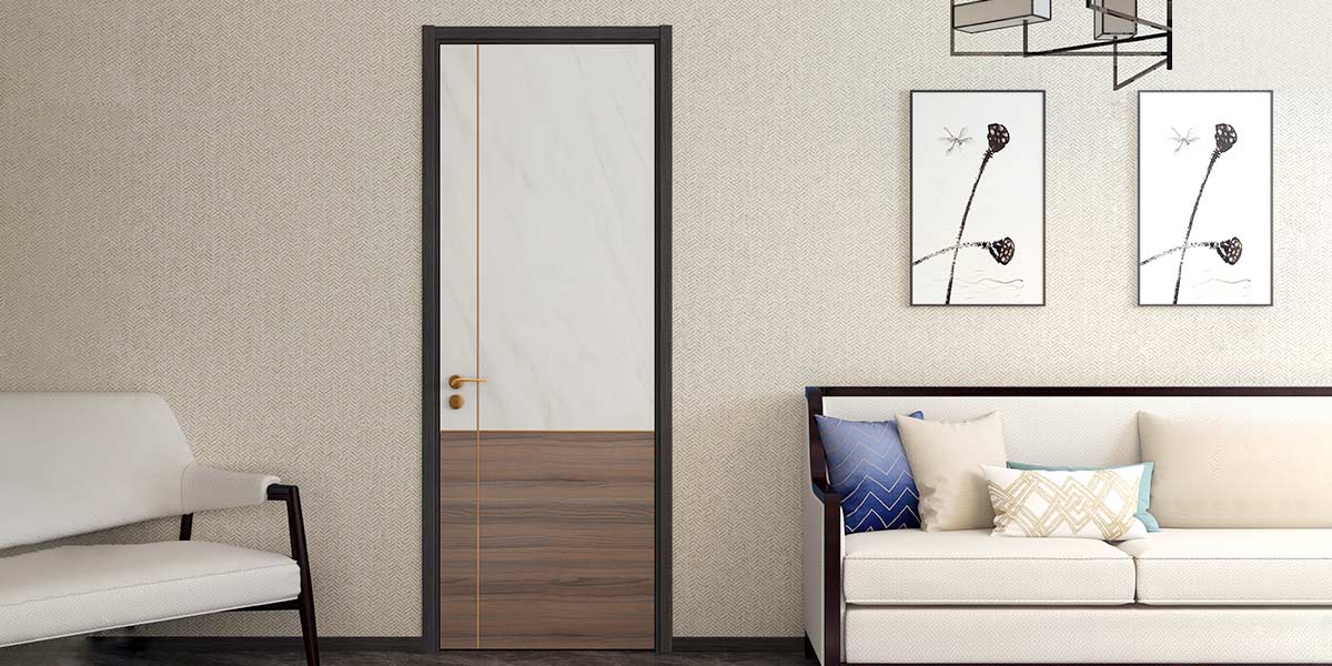 Cửa phòng nội thất được hoàn thiện Melamine Cửa phòng nội thất được hoàn thiện Melamine