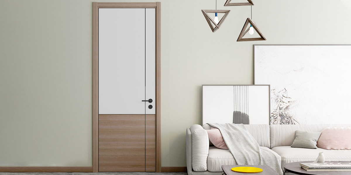 Cửa phòng bên trong được hoàn thiện bằng Melamine Cửa phòng bên trong được hoàn thiện bằng Melamine