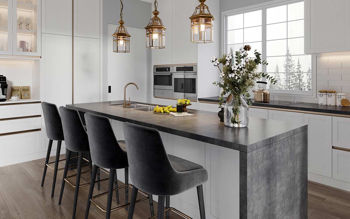 Bình lắc không tay cầm hiện đại Kitchen