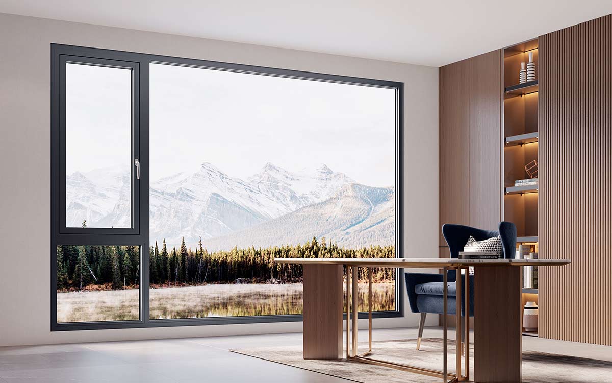 Cửa sổ kính hai lớp bằng nhôm Joinery Cửa sổ kính hai lớp bằng nhôm Joinery