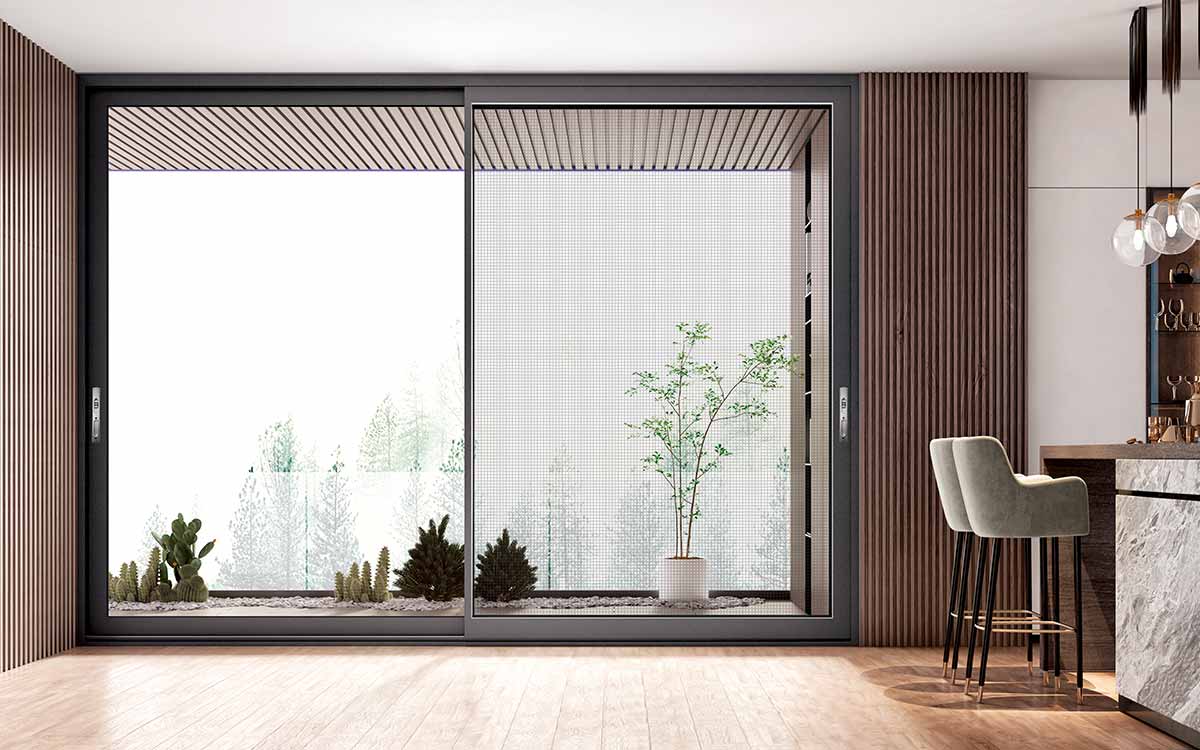 Cửa kính trượt ngoại thất Cửa kính trượt ngoại thất